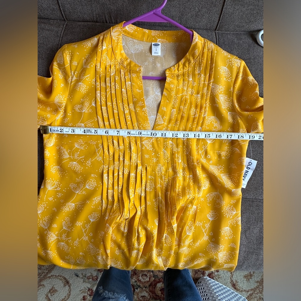Old Navy Bright Yellow Dress Size SP - Picture 5 of 9